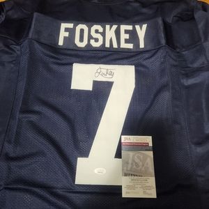 Notre Dame Isiah Foskey signed jersey certified